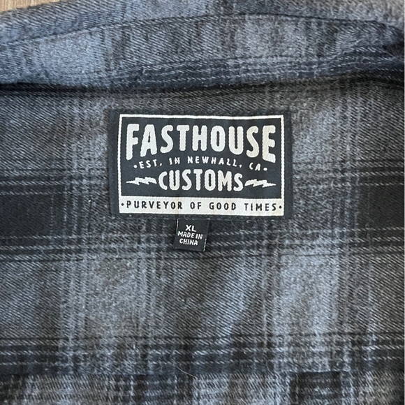 Fasthouse grey flannel - XL - Picture 2 of 2